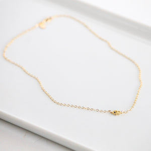 Gold Hamsa Necklace | Little Hawk Jewelry | $44