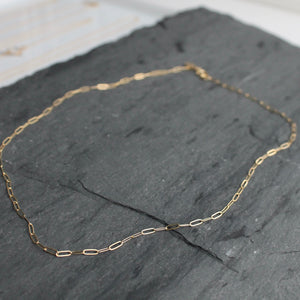 The New Sloane Paperclip Necklace