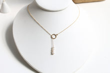 Load image into Gallery viewer, Madelyn Pearl Lariat Necklace
