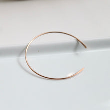 Load image into Gallery viewer, Rose Gold Bangle Bracelet | Little Hawk Jewelry
