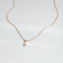 Load image into Gallery viewer, Pearl and Gold Necklace by Little Hawk Jewelry
