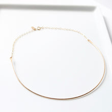 Load image into Gallery viewer, Gold Choker Necklace | Little Hawk Jewelry
