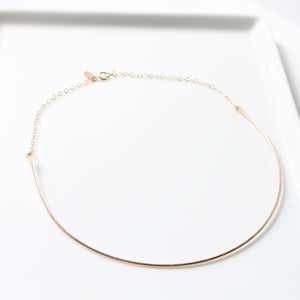 Gold Choker Necklace | Little Hawk Jewelry