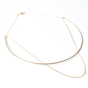 Choker Necklace - Gold or Silver | Little Hawk Jewelry
