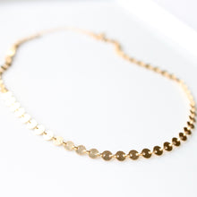 Load image into Gallery viewer, Gold Choker Necklace - Little Hawk Jewelry
