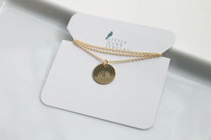 YOU ARE MY SUNSHINE Charm Necklace