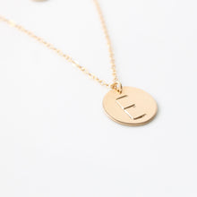Load image into Gallery viewer, Initial Necklace | Little Hawk Jewelry 
