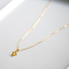 Load image into Gallery viewer, Gold Arrow Necklace | Little Hawk Jewelry
