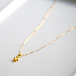 Gold Arrow Necklace | Little Hawk Jewelry