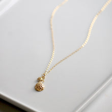 Load image into Gallery viewer, Gold Pineapple Necklace | Little Hawk Jewelry 
