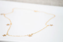 Load image into Gallery viewer, Gold Stars Choker
