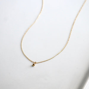 Sweet Nothing Drop Necklace | Dainty Jewelry | Little Hawk Jewelry