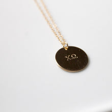 Load image into Gallery viewer, FINAL FEW - Sorority Disc Necklace
