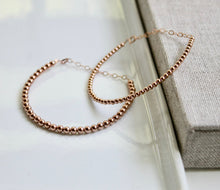 Load image into Gallery viewer, Gabriella Beaded Bracelet - Rose Gold
