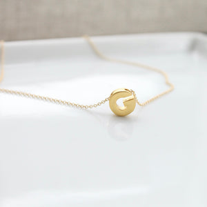 The Margot Letter Necklace