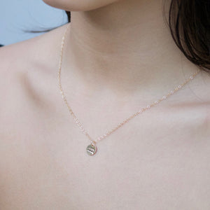 Initial Charm Necklace | Little Hawk Jewelry
