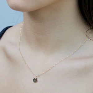 Little Hawk Jewelry Initial Necklace | Gold and Silver
