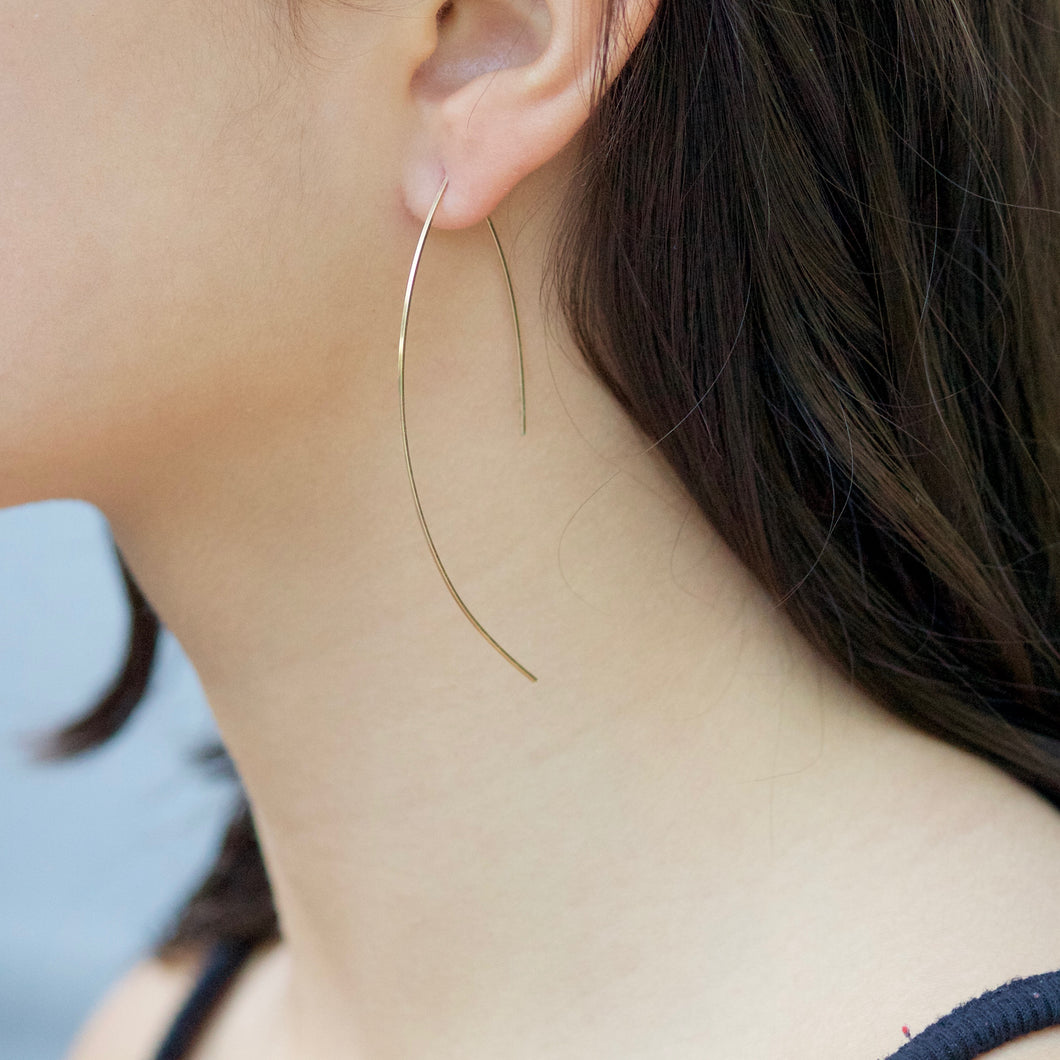 Threader Earrings | Little Hawk Jewelry | Dainty Jewelry