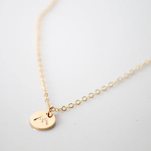 Mountain Charm Necklace | Little Hawk Jewelry