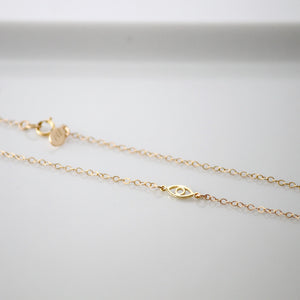 Gold Evil Eye Necklace | littlehawkjewelry.com