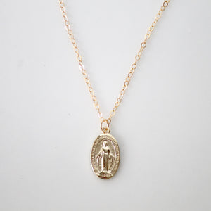 Blessed Mother Necklace - Miraculous Medal