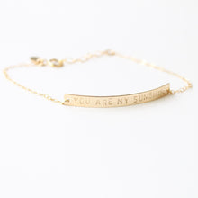 Load image into Gallery viewer, YOU ARE MY SUNSHINE Bracelet (set of 2)
