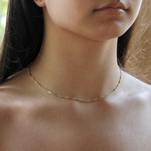 Bar Chain Necklace | Dainty Jewelry | Little Hawk Jewelry