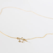 Load image into Gallery viewer, Star Toggle Necklace
